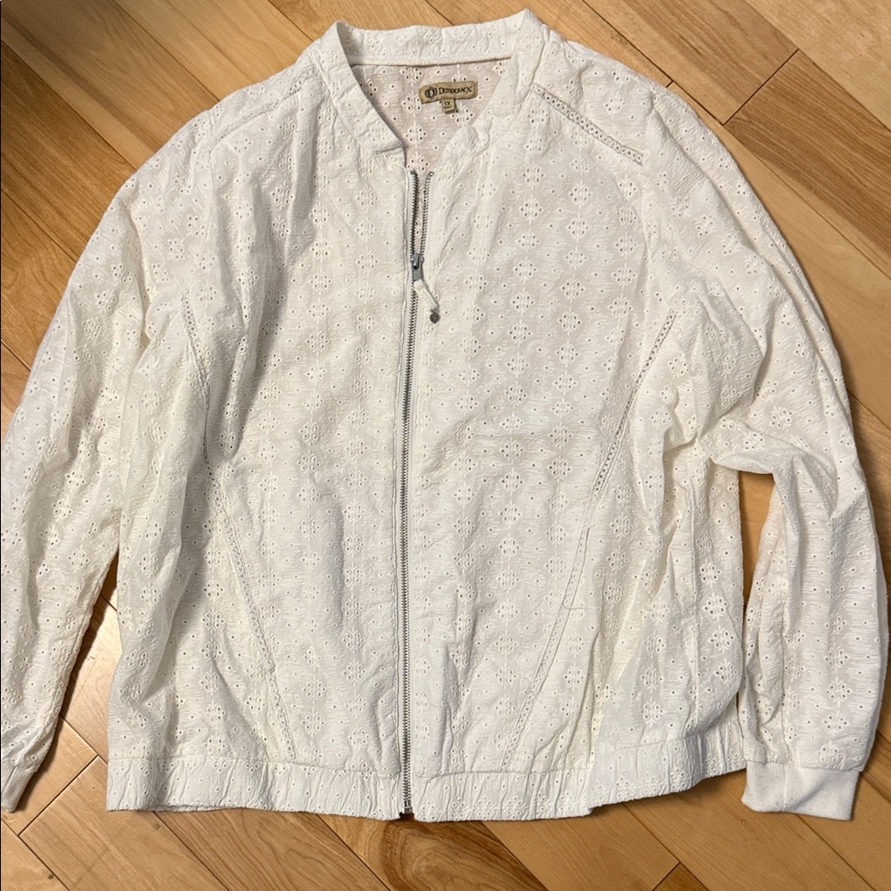 Democracy White Utility Jacket